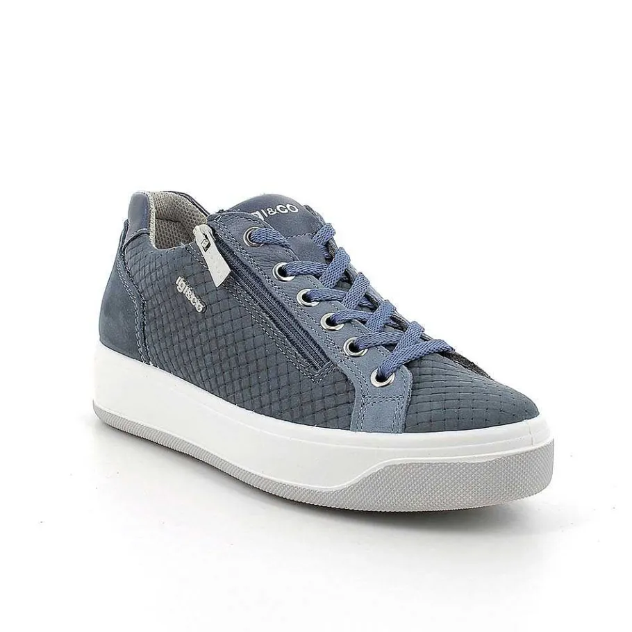 Woman Igi&Co Sneakers-Avio Women'S Leather Sneakers