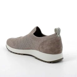 Man Igi&Co Moccasins And Flat Shoes-Beige Men'S Sock Sneakers
