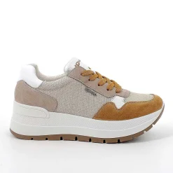Woman Igi&Co Wedges-Beige-Mustard Women'S Wedge Sneakers