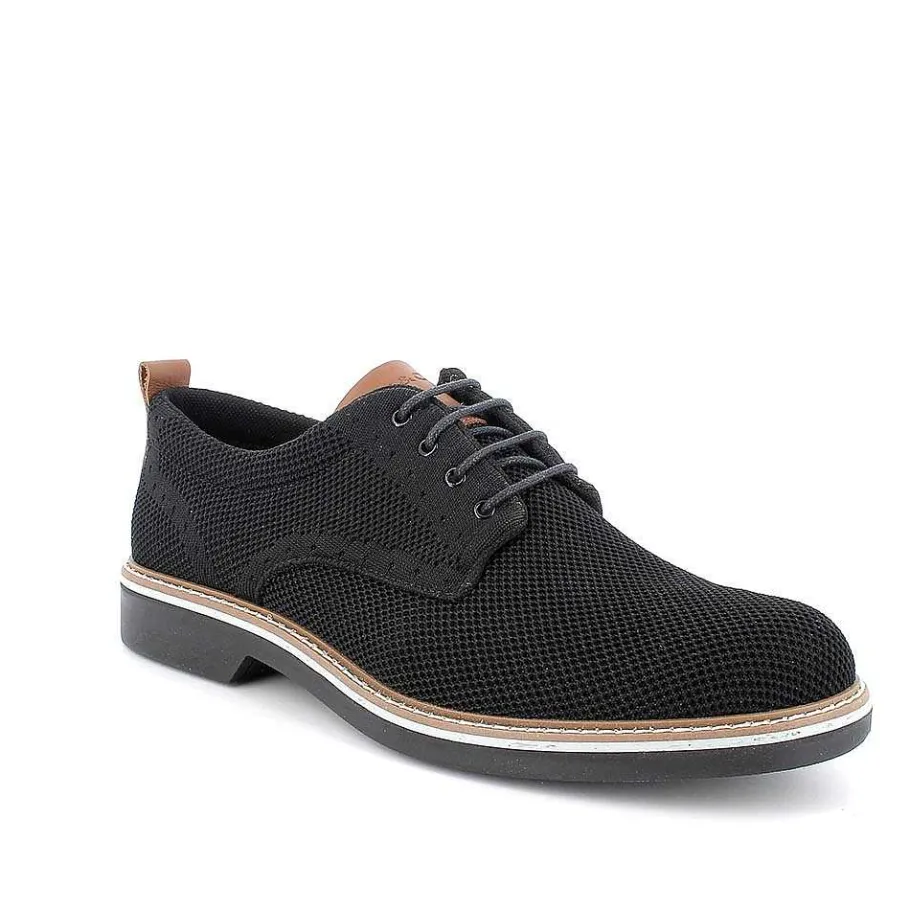 Man Igi&Co Lace Up-Black Men'S Lace-Ups