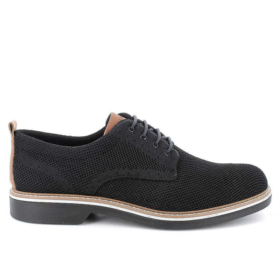 Man Igi&Co Lace Up-Black Men'S Lace-Ups