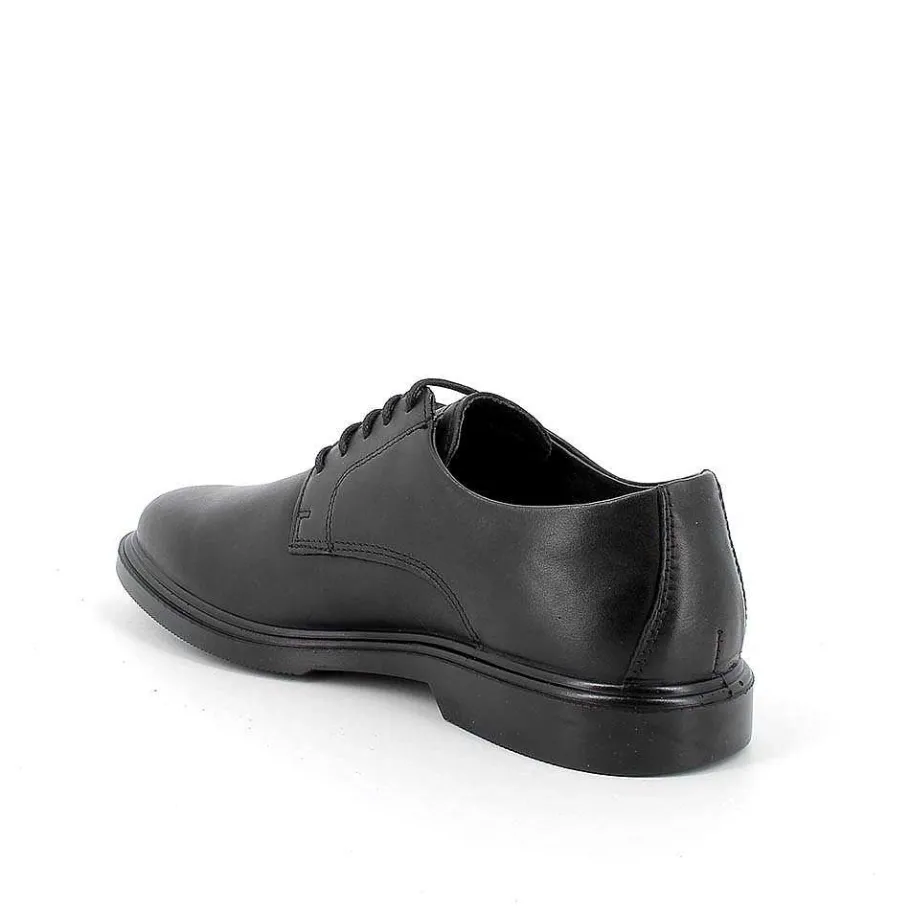 Man Igi&Co Lace Up-Black Men'S Leather Lace-Ups
