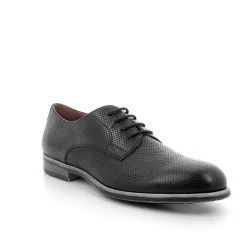 Man Igi&Co Lace Up-Black Men'S Leather Lace-Ups