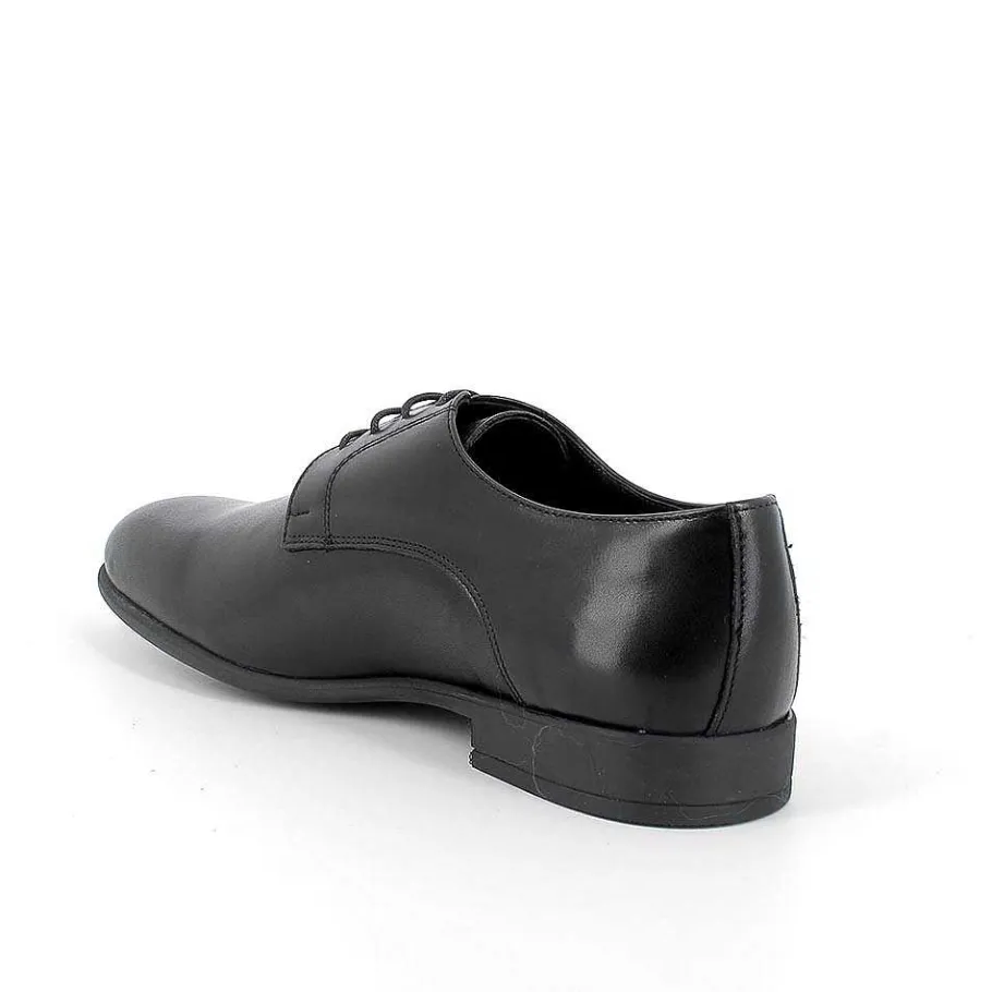 Man Igi&Co Lace Up-Black Men'S Leather Lace-Ups