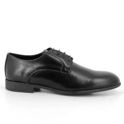 Man Igi&Co Lace Up-Black Men'S Leather Lace-Ups