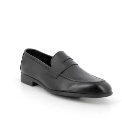 Man Igi&Co Moccasins And Flat Shoes-Black Men'S Leather Loafers