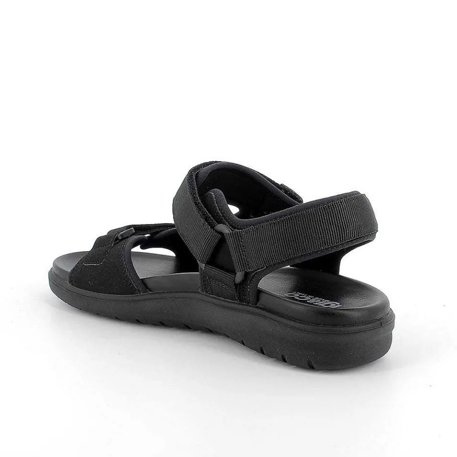 Man Igi&Co Sandals-Black Men'S Sandals