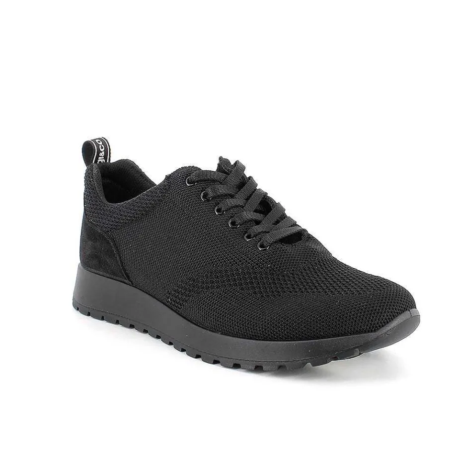Man Igi&Co Sneakers-Black Men'S Sneakers