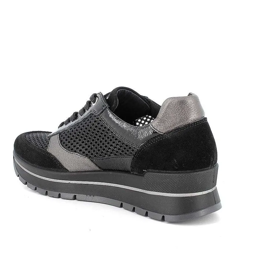 Woman Igi&Co Sneakers-Black Women'S Sneakers