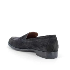 Man Igi&Co Moccasins And Flat Shoes-Blue Men'S Leather Loafers