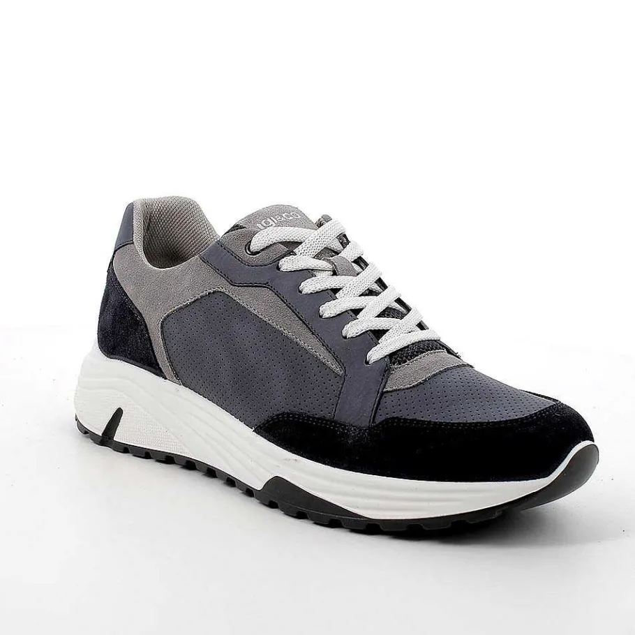 Man Igi&Co Sneakers-Blue Men'S Sneakers