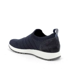 Man Igi&Co Moccasins And Flat Shoes-Blue Men'S Sock Sneakers