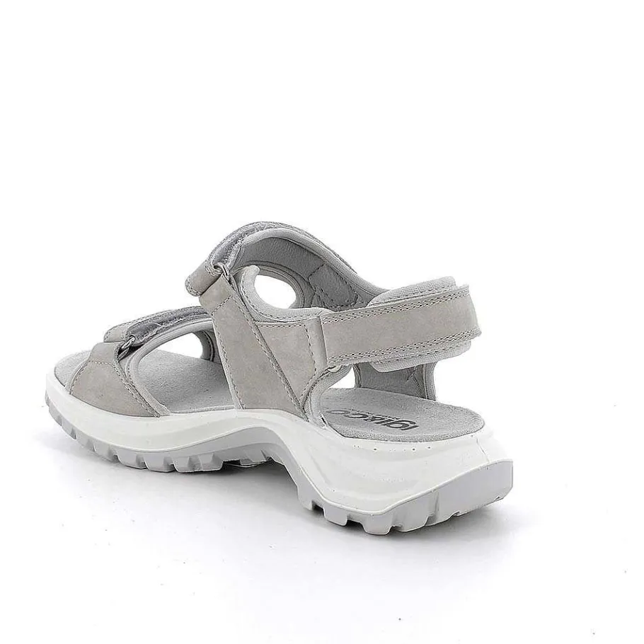Woman Igi&Co Sandals And Flip Flops-Bone Women'S Leather Sandals