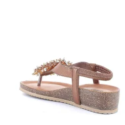 Woman Igi&Co Sandals And Flip Flops-Bronze Women'S Flip Flop Sandals