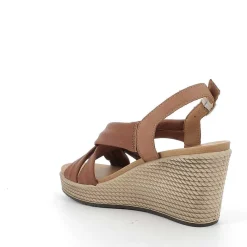 Woman Igi&Co Wedges-Cognac Women'S Wedge Sandal