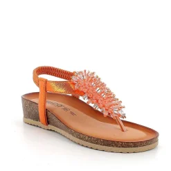 Woman Igi&Co Sandals And Flip Flops-Coral Women'S Flip Flop Sandals