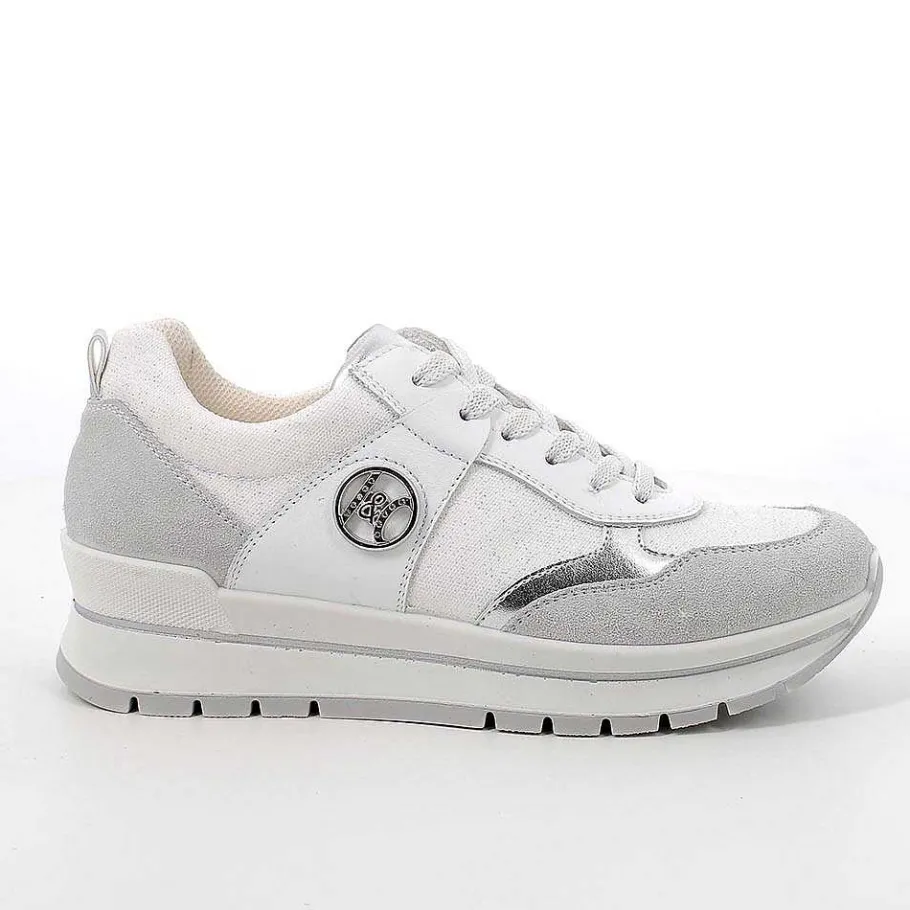 Woman Igi&Co Sneakers-Cristal-White Women'S Sneakers