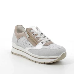 Woman Igi&Co Sneakers-Crystal-Silver Women'S Leather Sneakers
