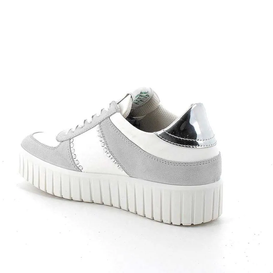 Woman Igi&Co Eco-Sustainable Shoes-Crystal-White Women'S Leather Sneakers