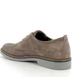 Man Igi&Co Lace Up-Dark Beige Men'S Leather Lace-Up