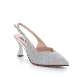 Woman Igi&Co Heeled Shoes-Decollete With Back Strap For Women Silver