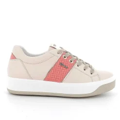 Woman Igi&Co Sneakers-Ecru Women'S Leather Sneakers