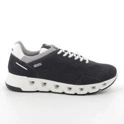 Man Igi&Co Sneakers-Gore-Tex Surround Leather Sneakers For Men Blue