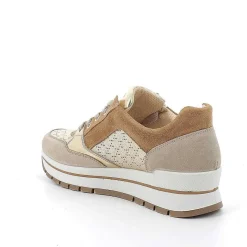 Woman Igi&Co Sneakers-Ivory-Platinum Women'S Leather Sneakers