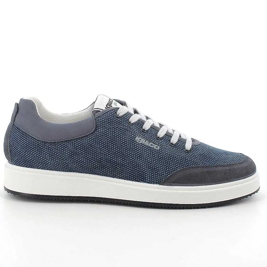 Man Igi&Co Sneakers-Jeans Men'S Sneakers