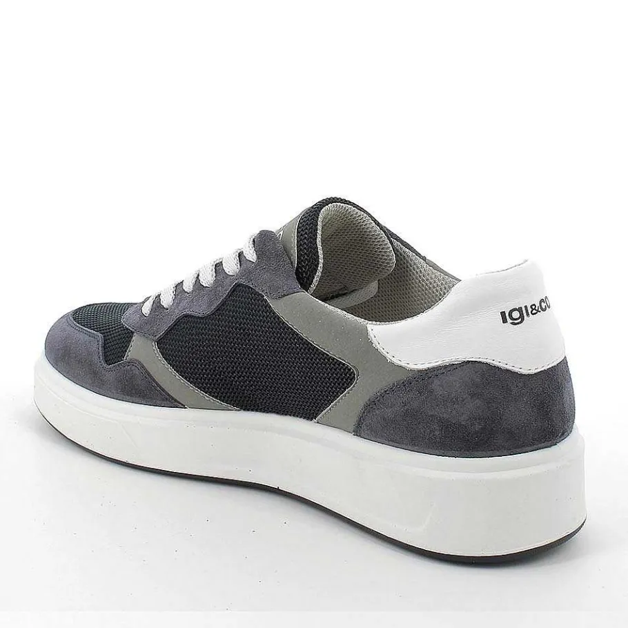 Man Igi&Co Sneakers-Jeans Men'S Sneakers