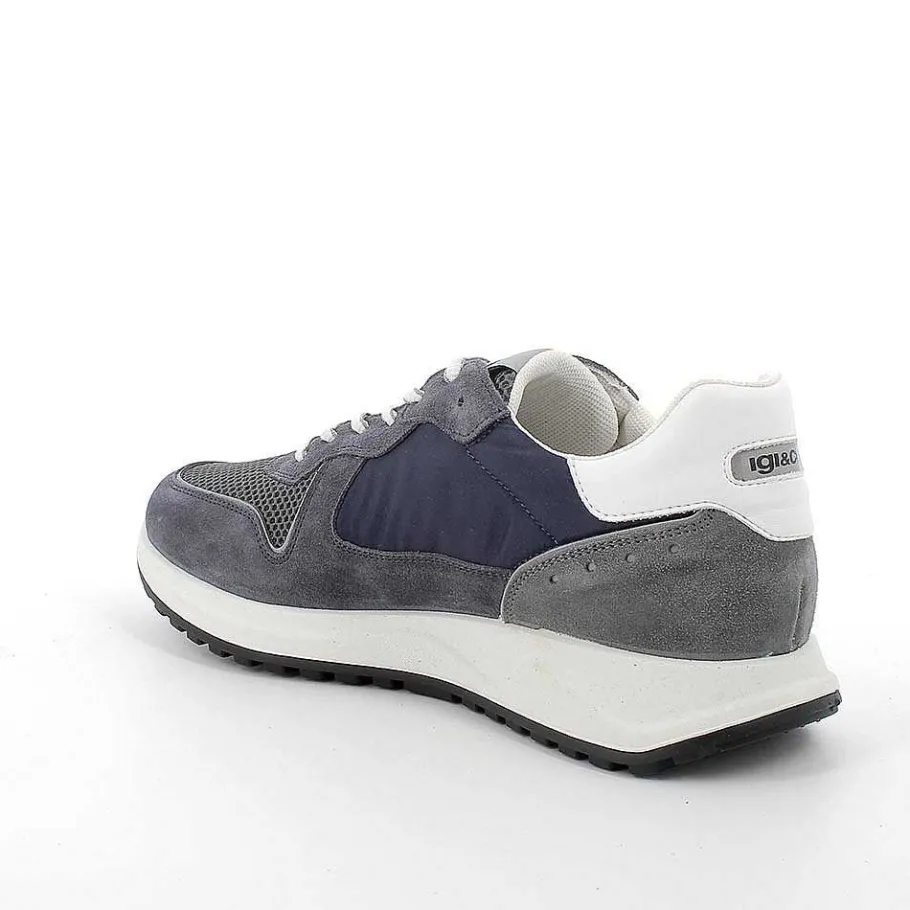 Man Igi&Co Sneakers-Jeans Men'S Sneakers