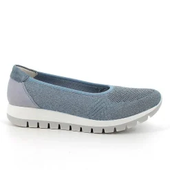 Woman Igi&Co Sneakers-Light Blue-Silver Women'S Ballerinas
