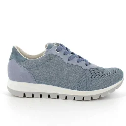 Woman Igi&Co Sneakers-Light Blue-Silver Women'S Sneakers