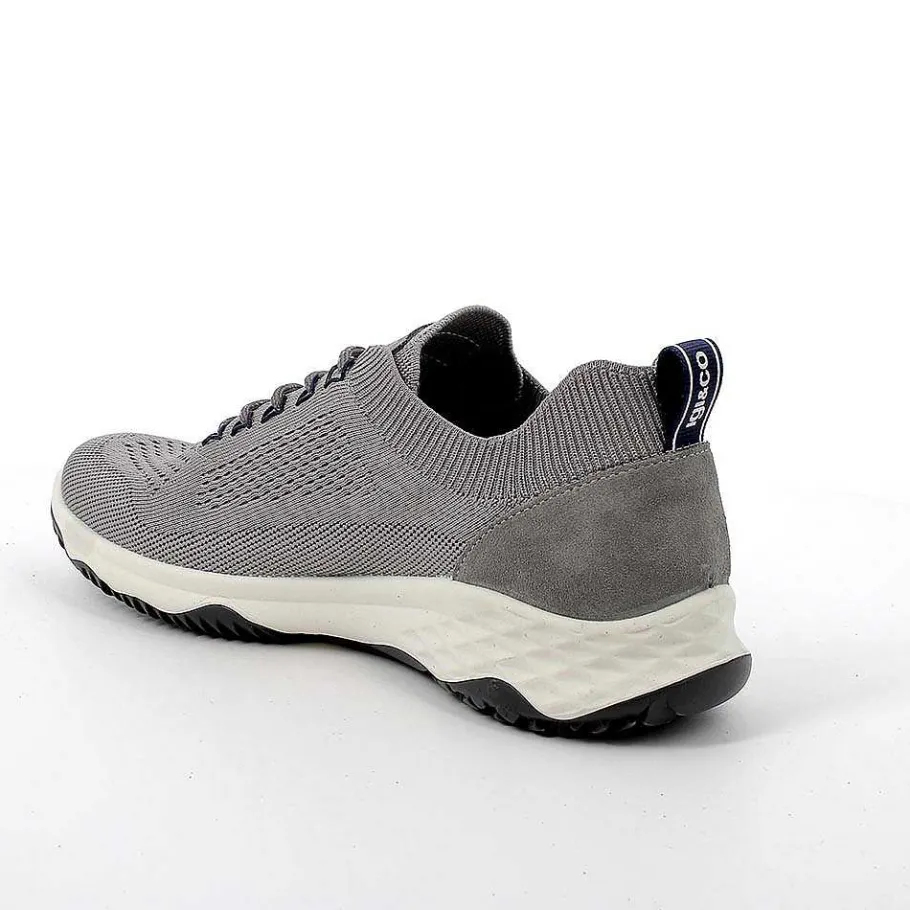 Man Igi&Co Sneakers-Light Gray Men'S Sneakers