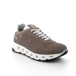 Man Igi&Co Sneakers-Men'S Gore-Tex Surround Leather Sneakers Pewter
