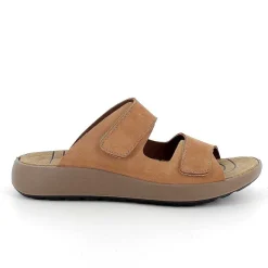 Man Igi&Co Eco-Sustainable Shoes-Men'S Leather Sandals Tan