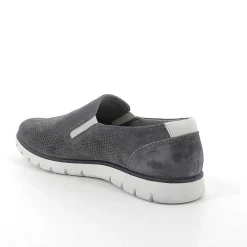 Man Igi&Co Moccasins And Flat Shoes-Men'S Leather Slip On Jeans
