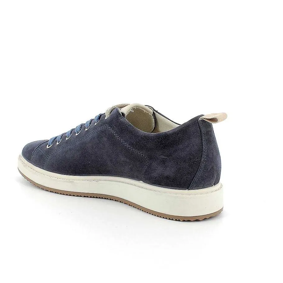 Man Igi&Co Sneakers-Men'S Leather Sneakers Jeans