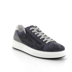 Man Igi&Co Sneakers-Men'S Leather Sneakers Jeans