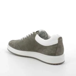 Man Igi&Co Sneakers-Military Green Men'S Leather Sneakers