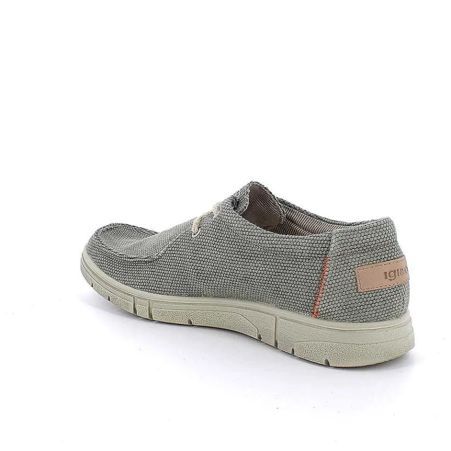Man Igi&Co Moccasins And Flat Shoes-Military Green Men'S Shoes