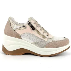 Woman Igi&Co Wedges-Mink-White Women'S Wedge Sneakers