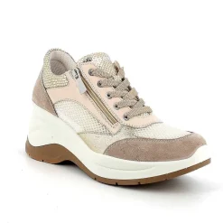 Woman Igi&Co Wedges-Mink-White Women'S Wedge Sneakers