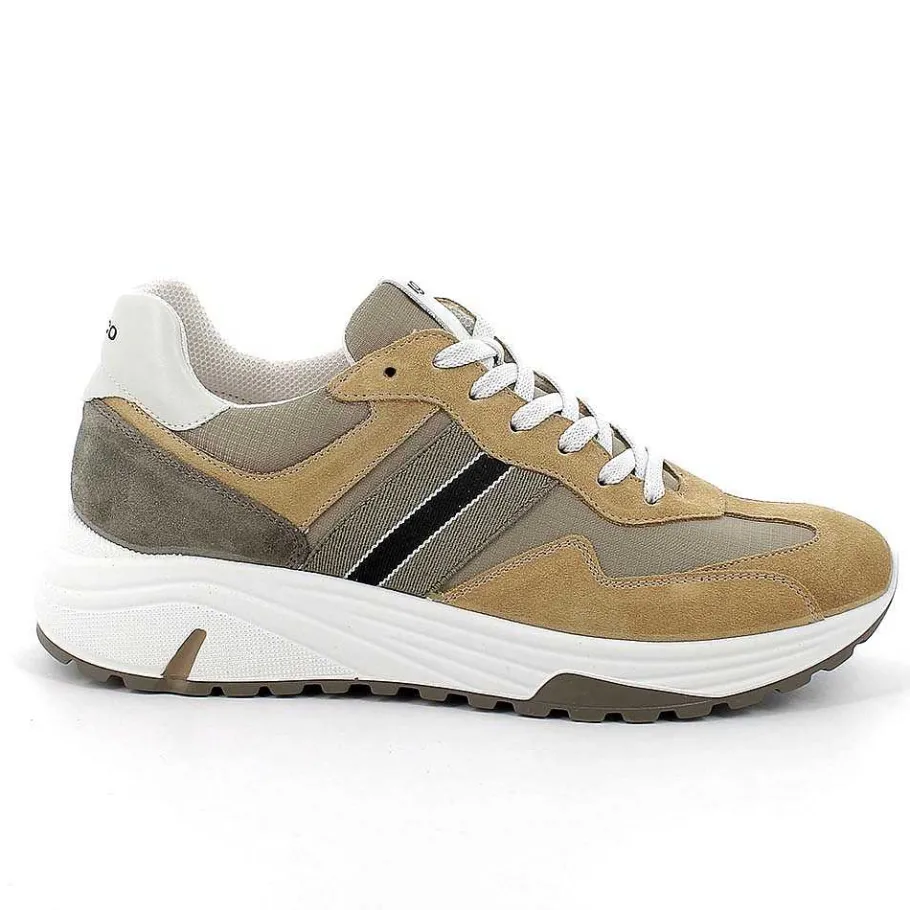 Man Igi&Co Sneakers-Mustard Men'S Sneakers
