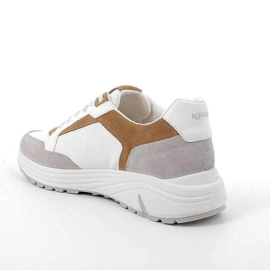 Man Igi&Co Sneakers-Pearl Men'S Sneakers