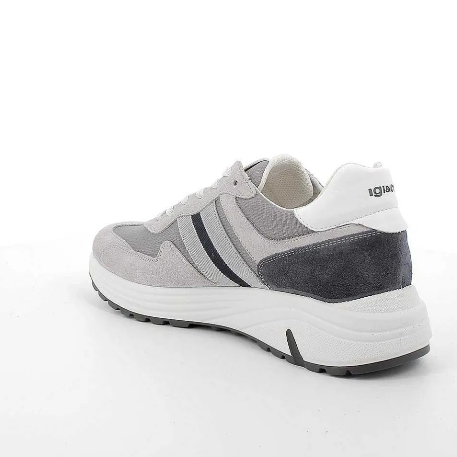 Man Igi&Co Sneakers-Pearl Men'S Sneakers