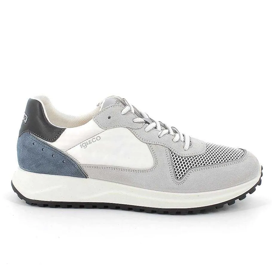 Man Igi&Co Sneakers-Pearl Men'S Sneakers