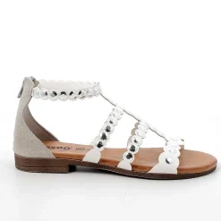 Woman Igi&Co Sandals And Flip Flops-Pearl Women'S Leather Sandals