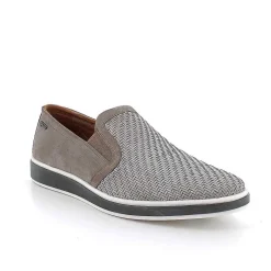 Man Igi&Co Moccasins And Flat Shoes-Pewter Men'S Slip On