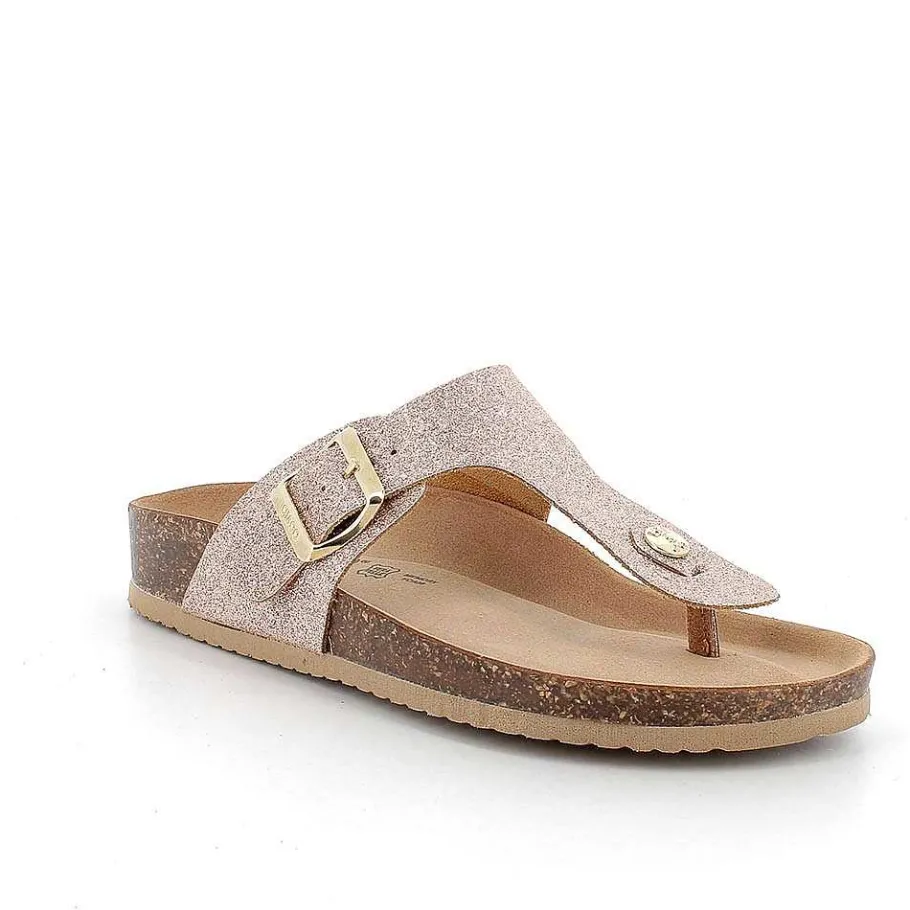 Woman Igi&Co Sandals And Flip Flops-Phard Women'S Leather Flip Flop Sandals